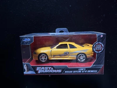Jada Toys - 1:32 - Fast And Furious - Leon’s Nissan Skyline GTR (BCNR33)