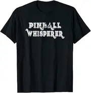 VidiAmazing Retro Pinball Whisperer Arcade Machine Game Player ds1584 T-Shirt