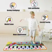 For 1 2 3 4 5 6 Year Old Girls Boy Toys Musical Piano Mats, Kids Dance Mat Gifts
