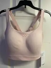 Athleta Phenomena Sports Bra 32DD Crossback Adjustable High Impact Padded NICE!