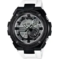 在飛比找PChome24h購物優惠-CASIO G-SHOCK系列 破繭重生雙顯運動錶-GST-