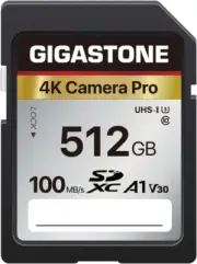 [5-Yrs Free Data Recovery] 512GB Memory Card 4K Pro Series Speed up to 100Mb/S