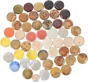 PERSELOSO 1Bag DIY Irregular Shape Ceramic Tiles Pebble Stone for Craft Projects Garden Path and Home Decor Durable Easy to Use Material