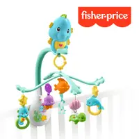 在飛比找PChome24h購物優惠-【奇哥】Fisher-Price 費雪 3合1海馬安撫床鈴