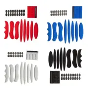 27Pcs Helmet Padding Motorcycle Foam Pads for Head for Protection Liners Inner