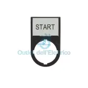 Eaton 216495 M22S-ST-GB1 Label Holder Complete 30X50