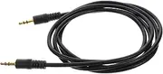 JECOMPRIS 3.5mm Car Audio Cable for Subwoofer Speaker Systems PVC Material Audio Connector Wire