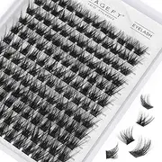 MAGEFY Lashes Cluster 144 PCS 0.07C 10-14mm Individual Lashes Long DIY Eyelash Extension Reusable Eyelashes Mixed Length