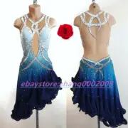 Ice Figure Skating Dress /Rhythmic Gymnastics Costume/Twirling Ice Dance Costume
