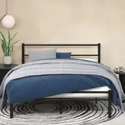 Zinus Queen Geraldine Metal Bed Frame - Black