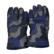 Hawke & Co. Men's Mid Weight Field Nylon Gloves S Lightweight Fractal Camo NWT