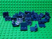 ** 25 CT LOT ** Lego NEW dark blue 1 x 2 - 2 x 2 bracket (inverted) pieces