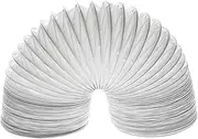 Invero Universal 2 Meter Condenser Vent Hose Flexible Pipe for Most Makes and Models for Vented Tumble Dryers (4" Inch 102mm Diameter)