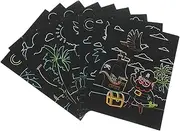 Delicate Scratch Drawing Set for Boys and Girls Creative DIY Painting Paper Fun Scratch Paper Art Activity Kit