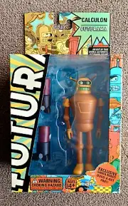 Toynami Futurama Calculon Robot Santa Figure Build-A-Bot Halloween Christmas