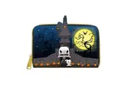 The Nightmare Before Christmas Jack Skellington Zip Purse Wallet 4in