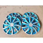 特價 14吋 水藍色 風火輪 輪圈蓋 樣式 鐵圈蓋 14寸鐵圈蓋 4片入