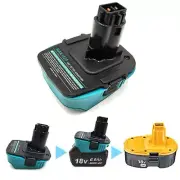 Adapter for Makita 18V Li-Ion Battery to for Dewalt Ni-Cd Ni-Mh Battery Tools