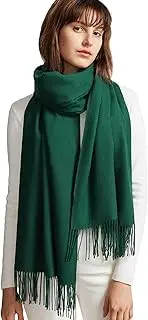 [Turnshine] Pashmina Shawls and Wraps for Evening Dress Winter Scarf for Women Soft Warm Scarves