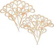 OKUMEYR 20pcs Wooden Love Seat Sign Wedding Decorations Place Setting Cards Table Number Signs Place Cards for Table Wedding Breakfast Decorations Wood Khaki
