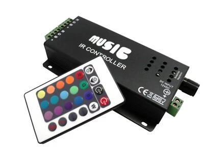 RaceSport RS-MUSIC-120W/ 120W Sound Activated LED Controller