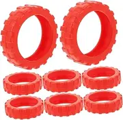 8pcs Luggage Wheel Protector Luggage Cover Caster Wheels Suitcase Covers for Luggage Suitcase Feet Protectors Suitcase Wheel Protector Suitcase Wheel Floor Protectors Suitcase Caps COLLBATH