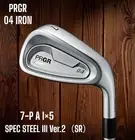 PRGR Pro Gear 04 Iron 7 P A 5 pcs SPEC STEEL III Ver.2 M 40
