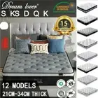 DREAM LOVER Mattress Queen Double King Single Bed Firm Memory Foam Pocket Spring