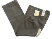 NWT Women Pants-DOCKERS-taupe cotton stretch Jillian Bootcut Nouveau Fit-10 MED