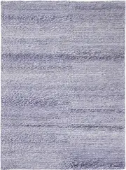Harlow Loopy Blue Wool Blend Rug