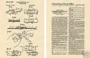 US PATENT for the BAND AID Art Print READY TO FRAME!!!!! 1958 bandaid