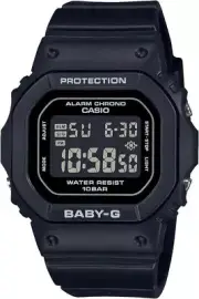 CASIO BABY-G BGD-565U-1D Total Black Chronograph Quartz Digital Women Watch