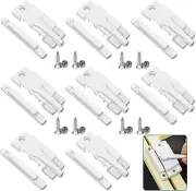 Sliding Cam Sash Locks For Double Hung Vertical and Horizontal Windows-8 Pack