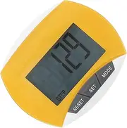 FOYTOKI Digital Electronic Pedometer Easy to Use Step Counter with Full Screen Display for Accurate Distance Calorie Tracking Sports Accessory for Fitness Enthusiasts