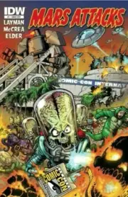 Mars Attacks #1 (NM) `12 Layman/ McCrea (SDCC Cover)