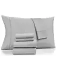 Fairfield Square LIGHT GREY Brookline 1400 Thread Count 6 Pc. Sheet Set, King