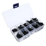 100Pcs/Set 6-12mm New Puppet Children Toy Eyes Plastic Safety Eye DIY For Anima