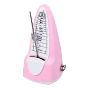 Mechanical Metronome Musical Timer for Piano Guitar,Pink