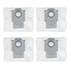 4Pcs for Roborock S7 MaxV Ultra/Q5+/Q7+/T8 Vacuum Cleaner Durable Dust Bag