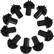 Versatile Cat Cage Caster Accessories: 10pcs Plastic Connectors Wheel Kit for Storage Cube Wardrobe Safe Convenient