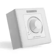 AC220V/110V IR Dimmer Control LED Light Wireless Wall Switch Fireproof Material Single 8035 110V