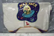 Qantas Airline Max Pack Canvas Kids Backpack Jeremy Space Ship Sealed Vintage