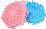GOOHOCHY Bath Shower Brush Hair Scalp Scrubber Body Scrubber Brush for Exfoliating and Deep Cleansing