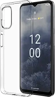 MEZON Ultra Slim Gel Back Case for Nokia G60 5G - Premium Crystal Clear TPU Case (Nokia G60 5G, Gel)