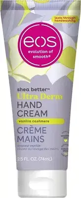 Eos 74mL Vanilla Cashmere Shea Better Moisturising Hand Cream AU