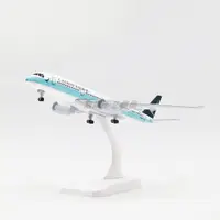 在飛比找蝦皮購物優惠-1/400香港國泰 航空飛機模型 A350客機合金航模有起落