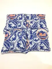 4 Cornhole Bag Set Corn Hole N. Y. New York Mets