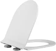 Style Toilet Seat Soft Close Luxury White Thin Heavy Duty Quick Release U Shape