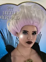 Disney's The Little Mermaid Costume Cosplay Ursula Wig Officially Licensed NEW