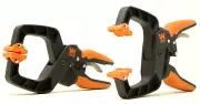 WEN CLH226 Quick-Release Ratcheting Hand Clamps w/ 2" Jaw Opening, 2 Pack